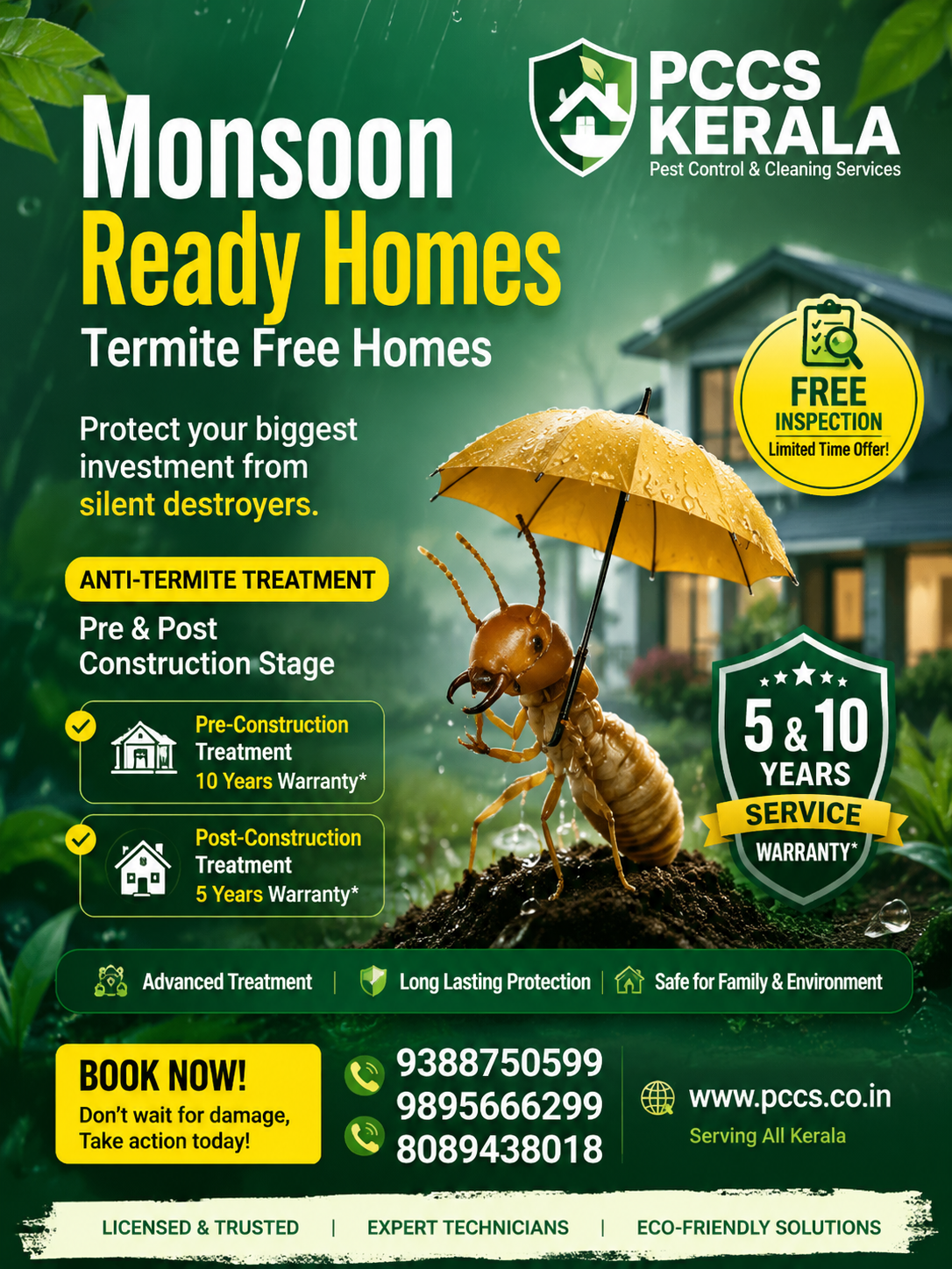 PCCS monsoon termite protection campaign